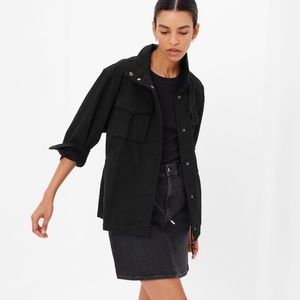 GAP Black Utility Jacket (NWT)